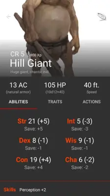 Monsters & Generators for D&D android App screenshot 0